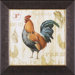 Joli Rooster II Framed Artwork