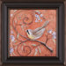 Orange Bird Framed Artwork