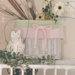 Froggy Pink Wicker Basket