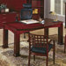 Mendocino Bow Front Table Writing Desk