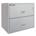 1 Hr Fireproof Key Lock 2 Drawer Letter File Safe