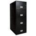 1 Hr Fireproof Key Lock 4 Drawer Letter File Safe
