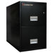 1 Hr Fireproof Key Lock 2 Drawer Letter File Safe