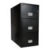 1 Hr Fireproof Key Lock 3 Drawer Letter File Safe