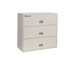 1 Hr Fireproof Key Lock  3 Drawer  Letter File Safe