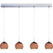 Minx 4 Light RapidJack Linear Pendant