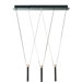 Prisms 3 Light Linear Pendant
