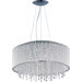 Spiral 10 Light Drum Pendant
