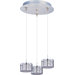 Minx 3 Light Drum Pendant