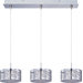Minx 3 Light Linear Pendant