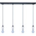 Carte 4 Light Pendant Frame