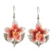 Orchid Flower Earrings
