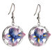 Iris Flower Earrings