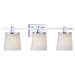 Ellipse Three Light Bath Vanity in Chrome