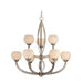 Odyssey 9 Light Chandelier