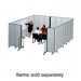 Interlocking Mobile Partitions, 7 Panels, 13'1"x8'