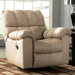 Valley Leather Chaise Recliner