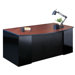 CSII 2 Pedestal Bow Front Executive Desk