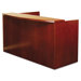 Mira Series Wood Veneer Reception Desk Shell