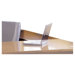 Stella Series 4.93" H x 51.97" W Desk Bridge