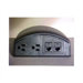 Power / Data Module 4" H x 6.25" W Desk Connector