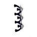 Jakob Wagner 6 Bottle Wall Mounted Wine Rack