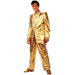 Elvis Presley Gold Lame Suit Life-Size Cardboard Stand-