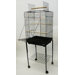 Open Play Top Small Parrot Bird Cage with Stand