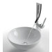 15.7" Ceramic Round Vessel Sink in White