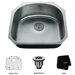 Undermount 23" Single Bowl Kitchen Sink