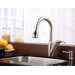 One Handle Single Hole Kitchen Faucet with Pull Out Sprayer