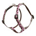 Tickled Pink 3/4" Adjustable Medium Dog Roman Harness