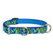 Earth Day 3/4" Adjustable Medium Dog Combo Collar