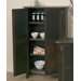 Tall Double Jelly Cabinet in Chestnut