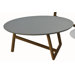 Klara Coffee Table with Lacquered Top