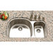 Eston Undermount 70 / 30 Double Bowl Sink in Stainless Steel
