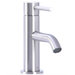 Techno Single Hole Bathroom Sink Faucet with Single Handle