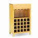 Orchid 20 Bottle Wine Bamboo Rack