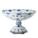 Blue Fluted Full Lace Bowl