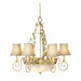 Gallery 6 Light Sandy Beach Chandelier
