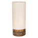 Oak Lodge Uplight Table Lamp in Dark Acorn