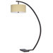 Hanson Arc Floor Lamp in Oiled Bronze