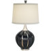 Caged Eclipse Table Lamp in Espresso