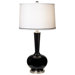 Midnight Skyline Vase Table Lamp in Black