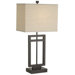 Central Loft Table Lamp in Bronze