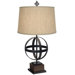 Global Exploration Table Lamp in Black