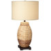 PCL Seagrass Urn 1 Light Table Lamp