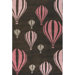 Kids Balloon Pink/Brown Kids Rug
