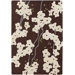 Inhabit Designer Dark Brown Rug
