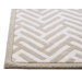 Tracks White Rug